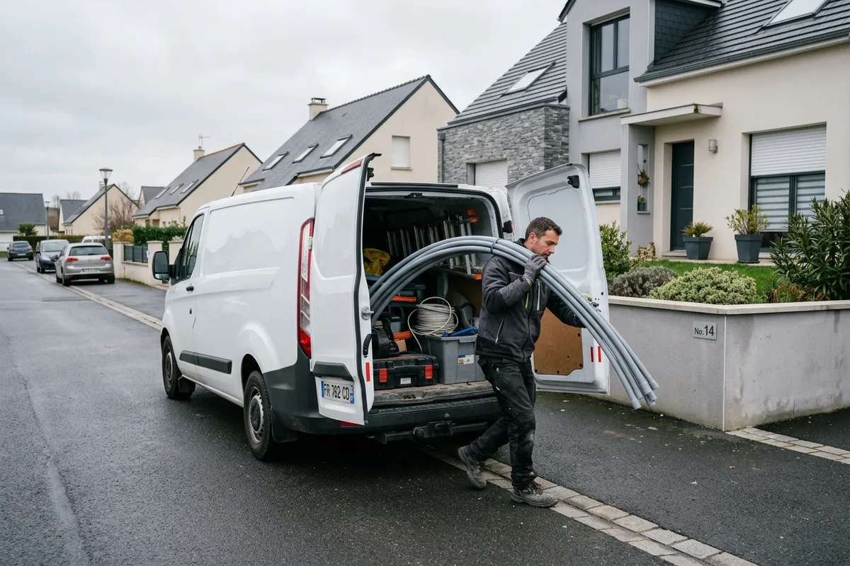 Intervention rapide pour la pose et le raccordement de borne à Charnècles. Intervention rapide pour la pose et le raccordement de borne à Charnècles.
